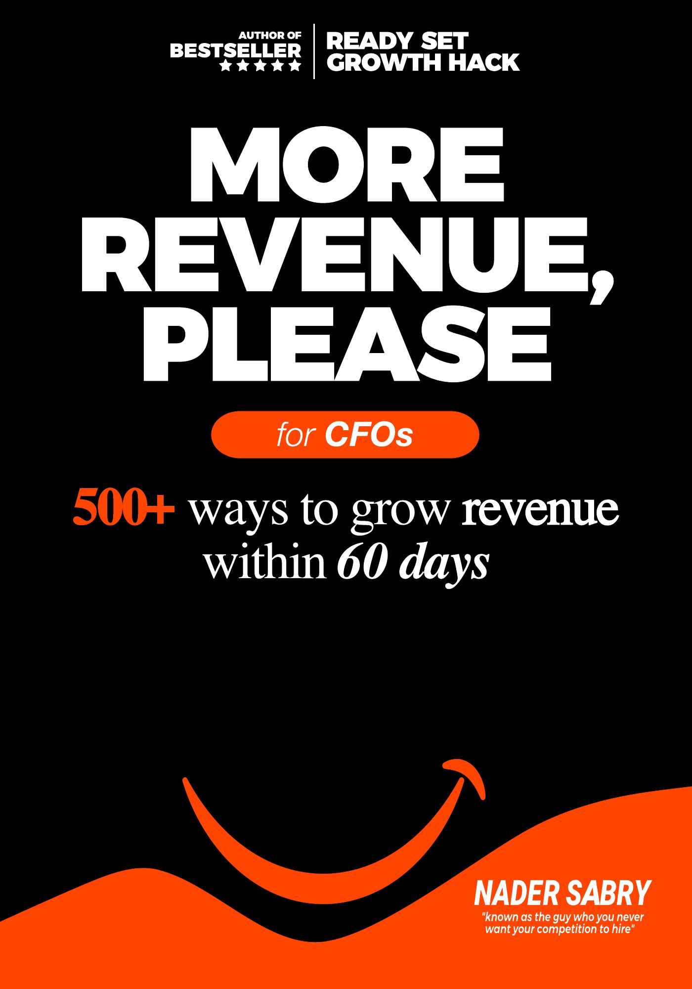 More Revenue, Please book by Nader Sabry